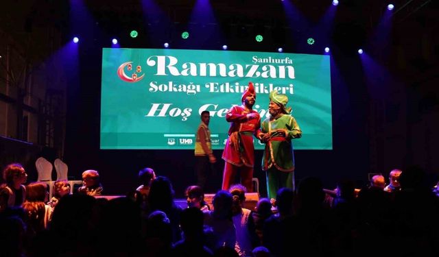 Şanlıurfa’da Ramazan Sokağı büyük ilgi gördü