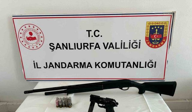 Şanlıurfa’da silah kaçakçılarına operasyon: 6 gözaltı