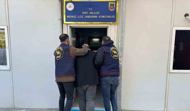 Siirt’te 10 yıldır aranan firari hükümlü yakalandı