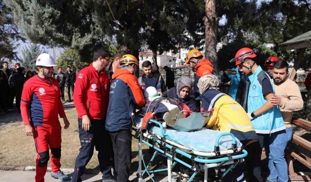 Siirt’te deprem tatbikatı gerçekleştirildi