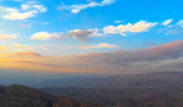 Siirt’te gün doğumu mest etti