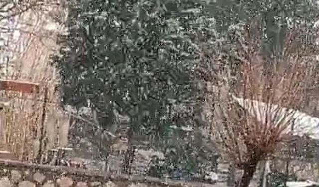 Siirt’te mart ayında kar sürprizi