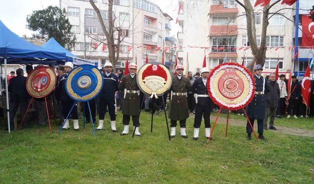 Sinop’ta Çanakkale şehitleri anıldı