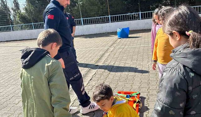 Sinop’ta öğrencilere acil sağlık eğitimi