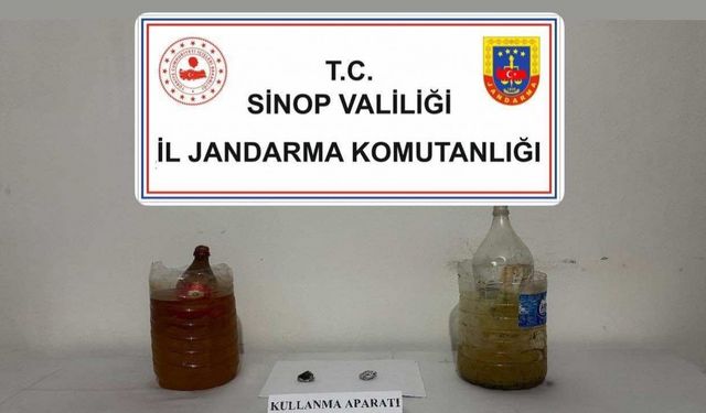 Sinop’ta uyuşturucu operasyonu
