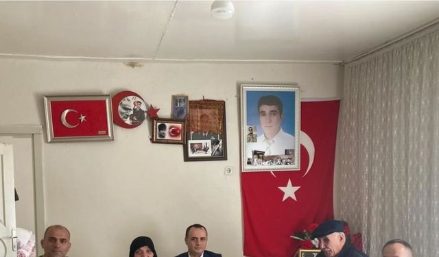 Susuz’da şehit aileleri bayramda unutulmadı