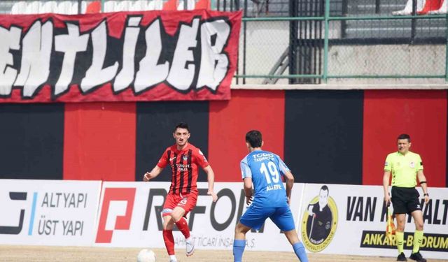 TFF 2. Lig: Vanspor FK: 1 - Ankara Demirspor: 1