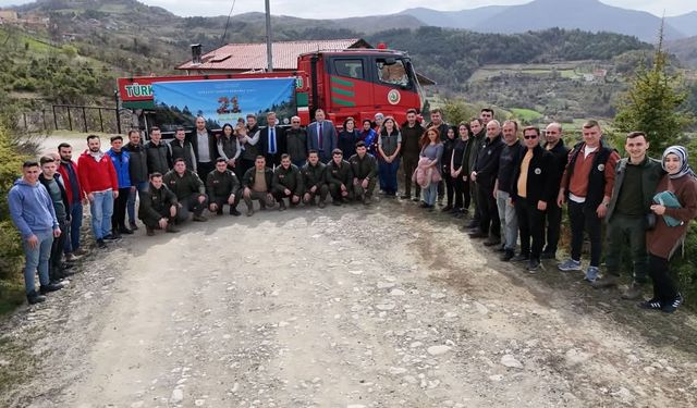 Türkeli’de fidanlar toprakla buluştu