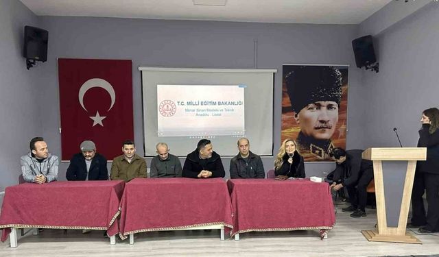 Türkeli’de öğrenciler mesleğin ustalarıyla buluştu