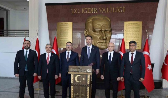Türkiye ve Azerbaycan Enerji Bakanları Iğdır’da
