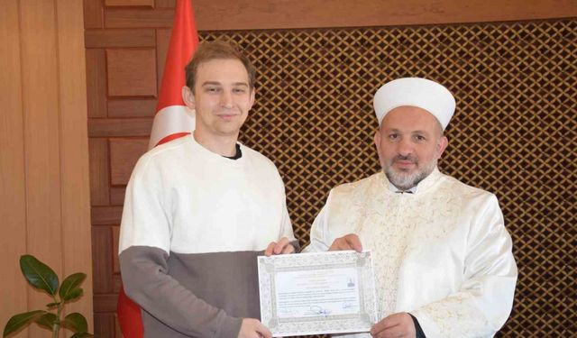 Ukraynalı Iastremskyi İslam’ı seçip "Furkan" ismini aldı