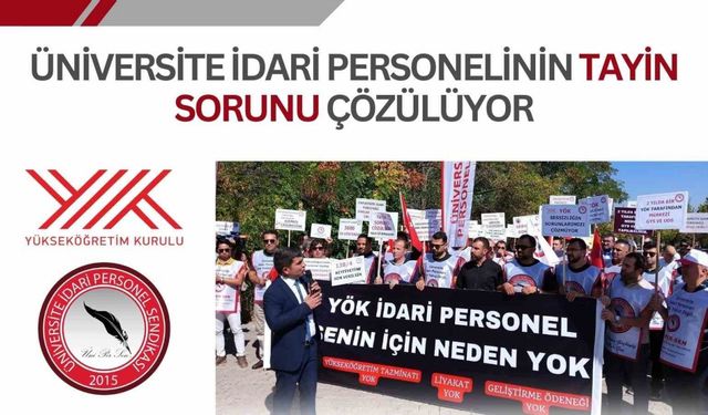 ÜNİPERSEN:"Üniversite idari personelinin tayininde önemli adımlar: adil ve kapsayıcı çözüm için puan sistemi şart"