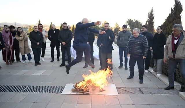 Uşak Üniversitesi, baharın müjdecisi Nevruz’u kutladı