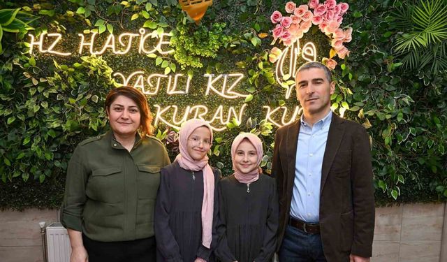 Vali Aktaş, Hz. Hatice Yatılı Hafızlık Kız Kur’an Kursu öğrencileriyle iftar sofrasında buluştu