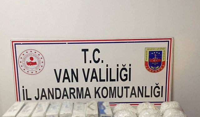 Van’da 110 kilo uyuşturucu ele geçirildi