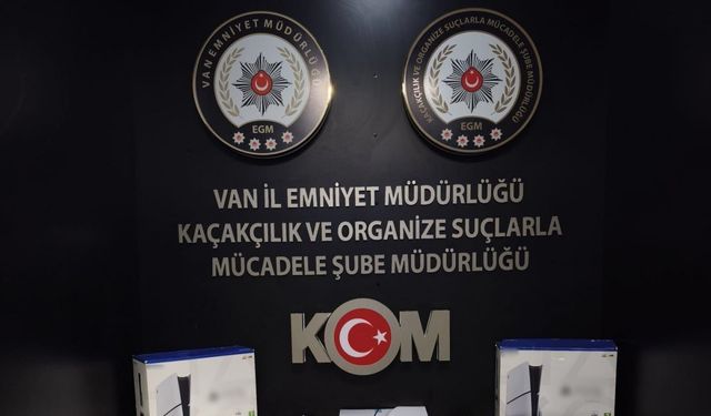 Van’da gümrük kaçakçılığı operasyonları