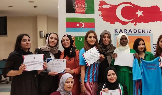 Yabancı öğrenciler Trabzon’da Türkiye’yi ve dünyayı tanıyor