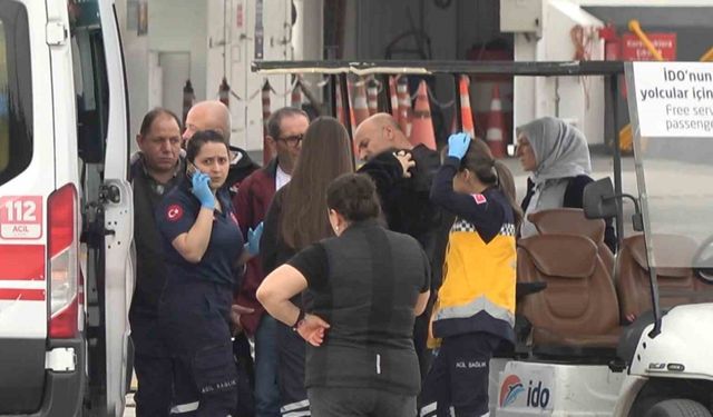 Yalova’da İDO’ya ait feribot kaza yaptı