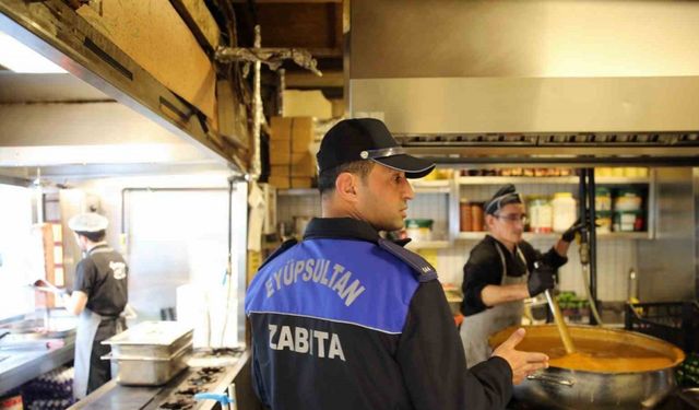 Zabıta ekiplerinden lokanta ve restoranlara denetim