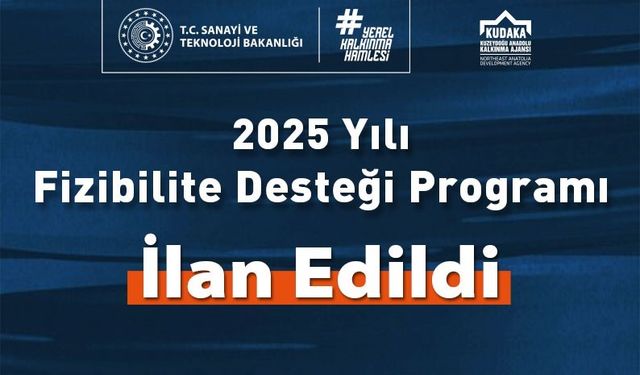 2025 yılı fizibilite desteği programı ilan edildi