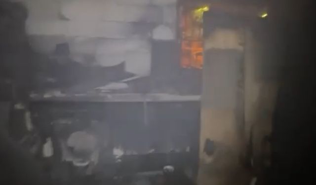 3 çocuklu annenin yaşadığı ev yandı