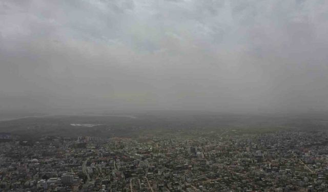 Adıyaman’da toz taşınımı etkili oluyor