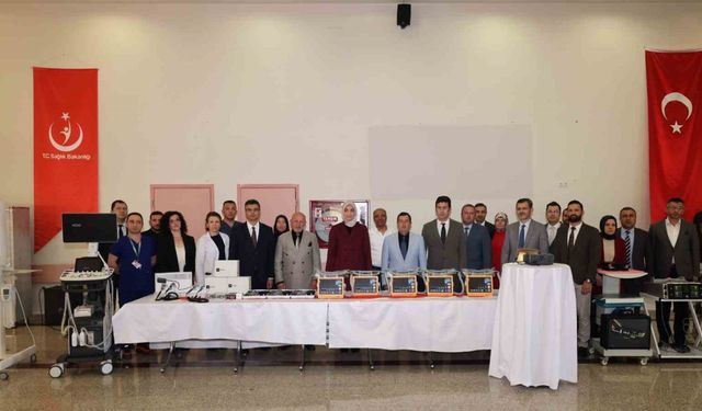 Afyonkarahisar Devlet Hastanesi’ne 15 Milyon TL’lik tıbbi cihaz desteği