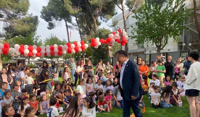 Alaşehir Belediyesi çocukları unutmadı