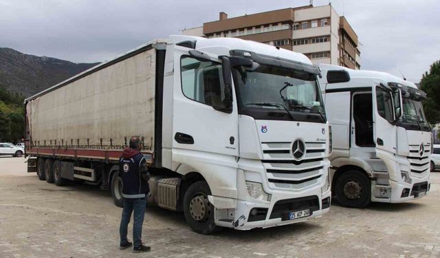 Amasya’da 5 kaçak göçmen yakalanan 2 tırın sürücüleri tutuklandı