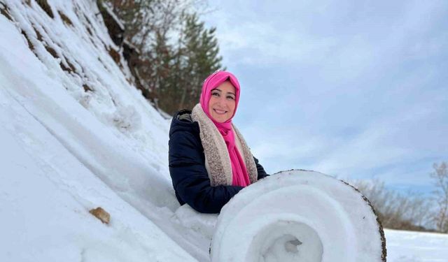 Amasya’da Nisan’da ‘kar ruloları’ görüntülendi