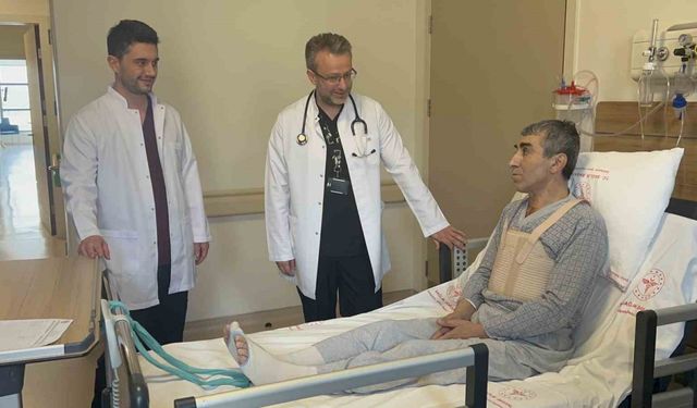 Aort atardamarı iki kez yırtıldı, Eskişehir Şehir Hastanesinde hayata yeniden döndü