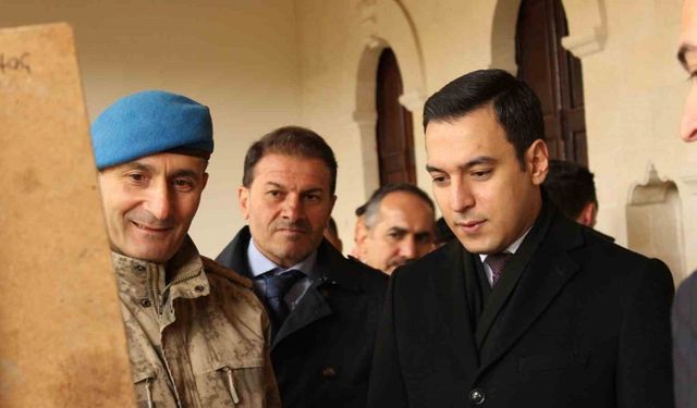 Atatürk’ün Silvan’a gelişine özel resim sergi açıldı