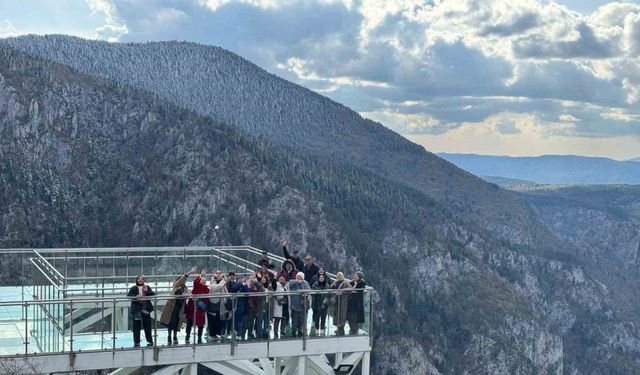 Bahreynli turistler Kastamonu’ya hayran kaldı