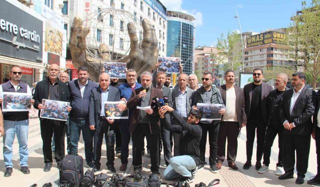 Basın mensuplarından Gazze’de meslektaşlarının katledilmesine tepki