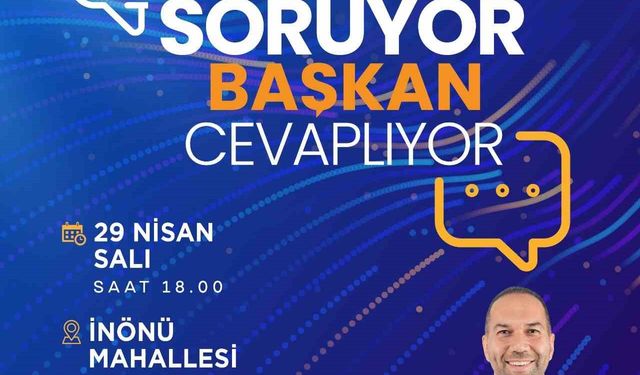 Başkan Özdemir, vatandaşlarla Fuzuli Parkı’nda buluşuyor