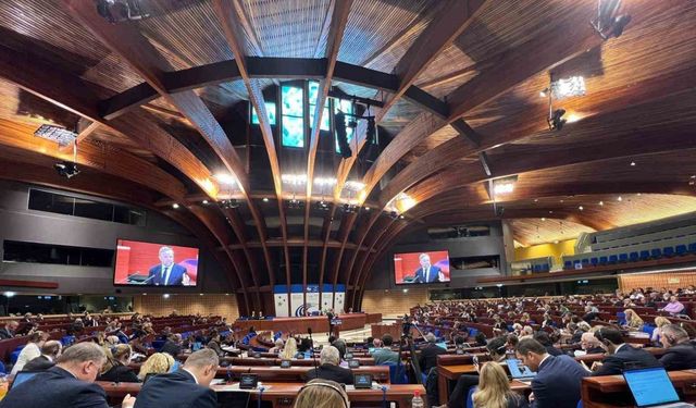Başkan Özdemir’den Avrupa Konseyi Genel Kurulu’nda Türkiye vurgusu