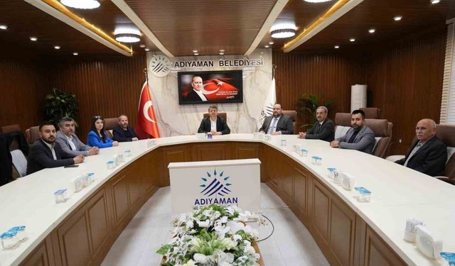 Başkan Tutdere’ye yoğun ziyaret trafiği