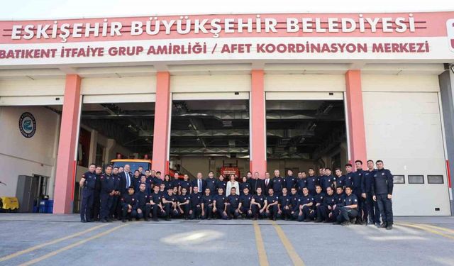 Başkan Ünlüce, "İtfaiye teşkilatımız güçleniyor"