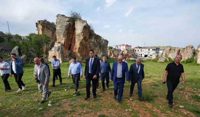 Başkan Yılmaz’dan Dülük Antik Kent müjdesi