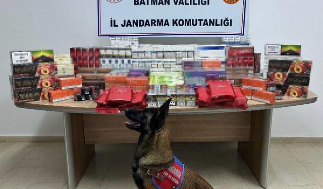 Batman’da kaçakçılık operasyonu