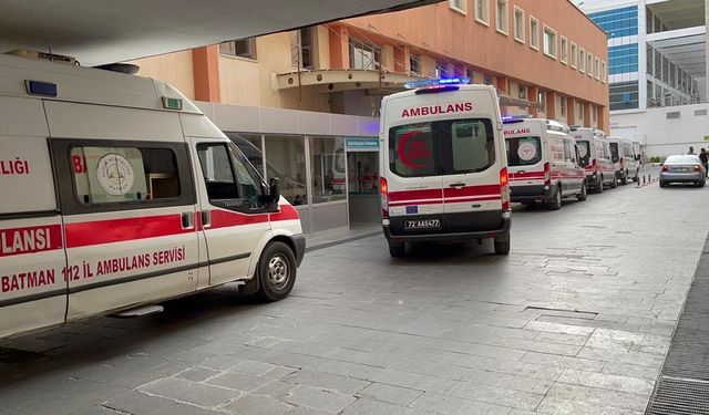 Batman’da merdivenden düşen bir kişi hayatını kaybetti