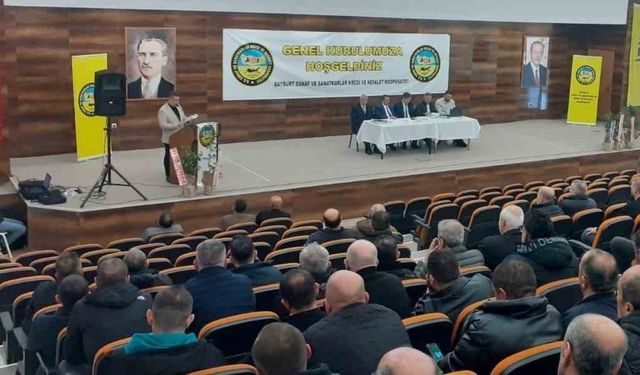 Bayburt Kredi ve Kefalet Kooperatifi’nin mali kongresi yapıldı