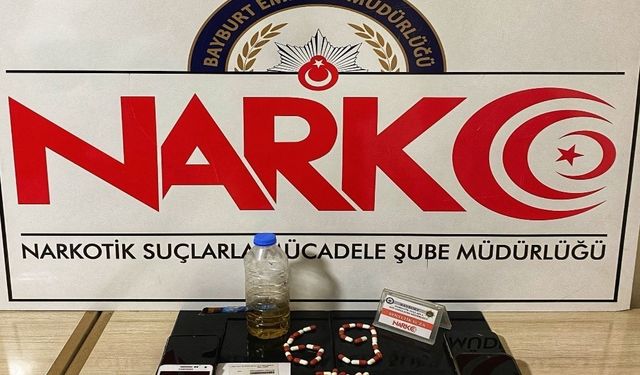 Bayburt polisi uyuşturucuya geçit vermiyor