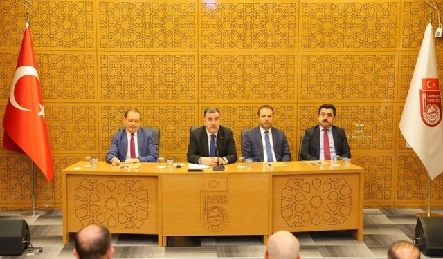 Bayburt’ta İl İdare Şube Başkanları toplantısı yapıldı
