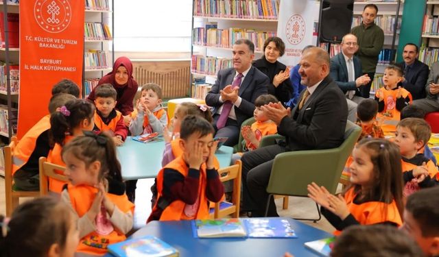 Bayburt’ta Kütüphane Haftası etkinlikleri