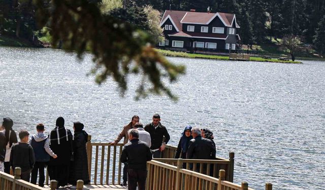 Bayram tatilinin son gününde doğanın tadını çıkardılar: "Aynı resimlerdeki gibi kartpostallık"