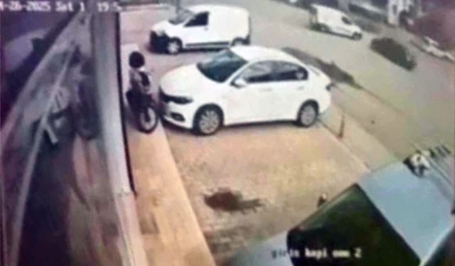 Beyşehir’de kaza anı kamerada