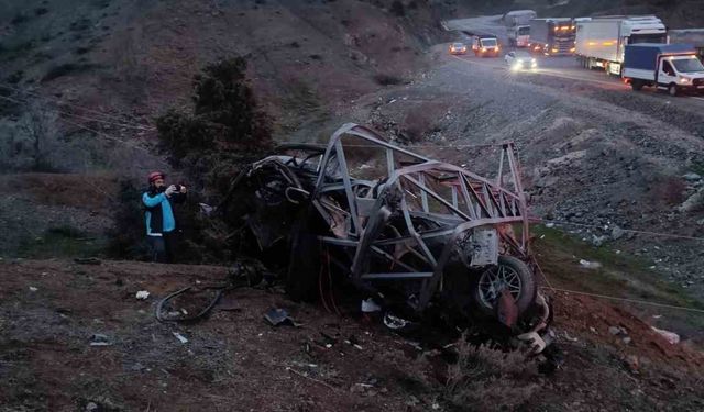 Bingöl’de trafik kazası: 1 ölü 1 yaralı