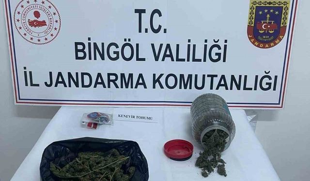 Bingöl’de uyuşturucu operasyonu