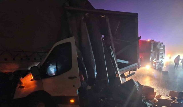 Bolu’da zincirleme trafik kazası: 1 ağır yaralı